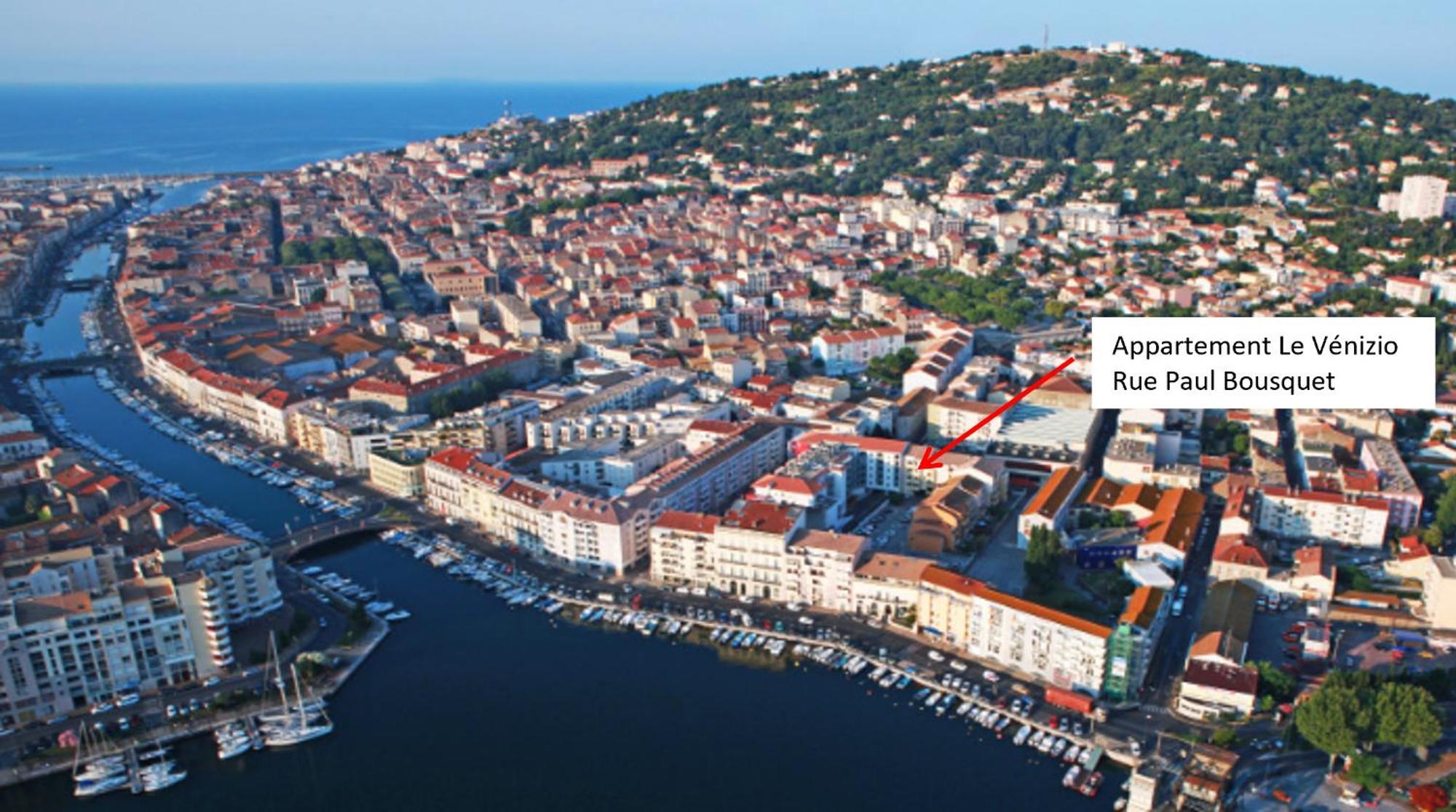 Le Venizio - Classe 2 Etoiles - T2 Climatise, Avec Terrasse, Parking, Pret De Velos, 10 Minutes A Pied Gare Et Centre Ville Sète Zewnętrze zdjęcie