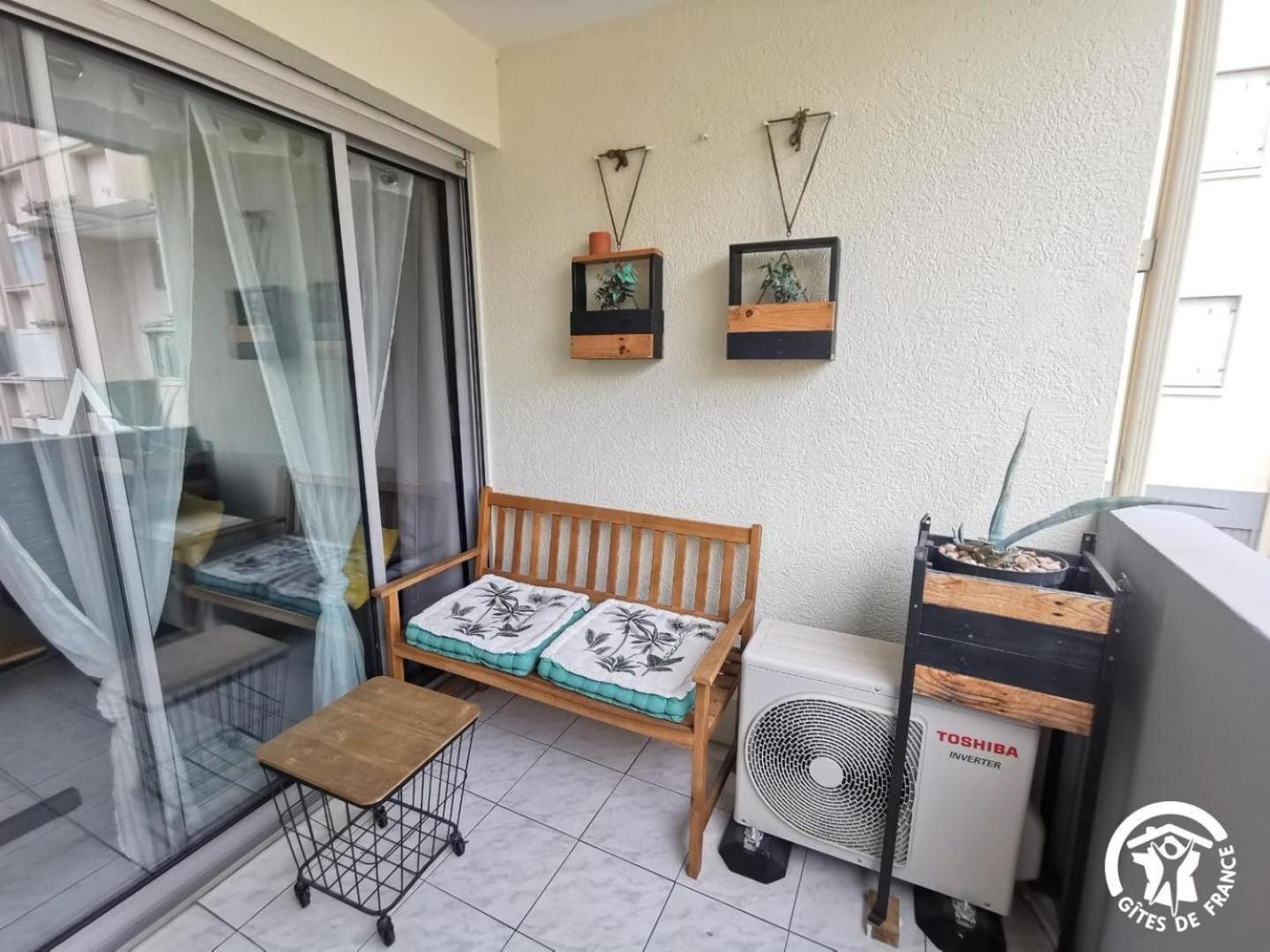 Le Venizio - Classe 2 Etoiles - T2 Climatise, Avec Terrasse, Parking, Pret De Velos, 10 Minutes A Pied Gare Et Centre Ville Sète Zewnętrze zdjęcie